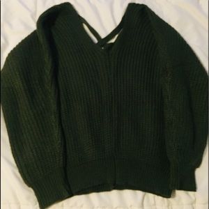 Army Green Sweater